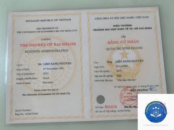 Làm Bằng Đại Học Tại TPHCM