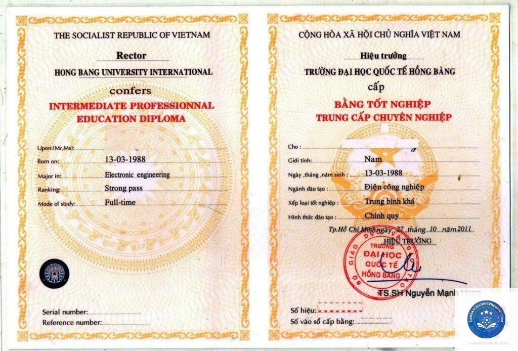 Làm bằng trung cấp sư phạm mầm non