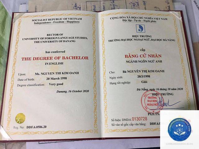 làm bằng đại học uy tín