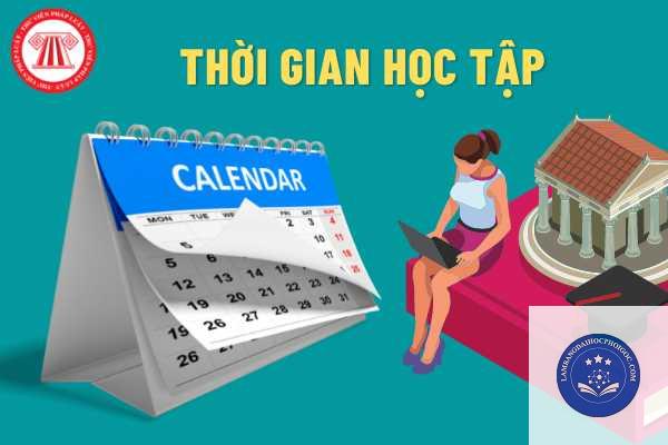 Thời gian đào tạo đại học theo ngành và hệ học