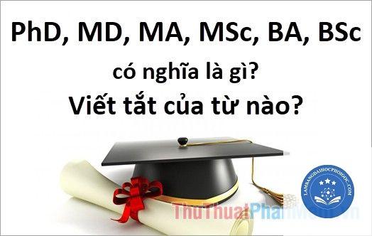 BSc là viết tắt của gì - Image 3