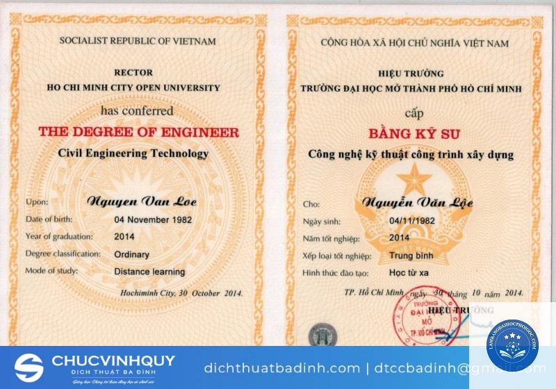 bằng đại học bằng tiếng Anh - Image 3