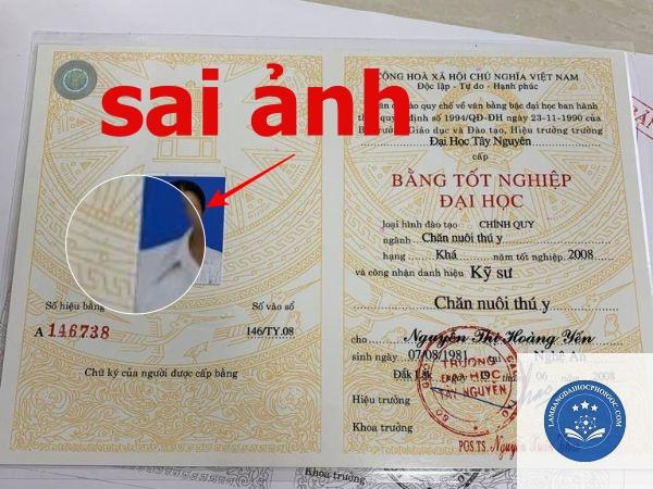 bằng đại học bị sai thông tin - Image 2