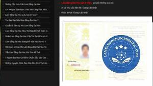 bằng đại học có dấu không