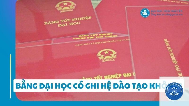 bằng đại học có ghi hệ đào tạo không - Image 2