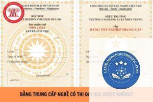 bằng đại học học nghề được không