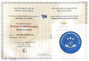 bằng đại học học tiến sĩ được không