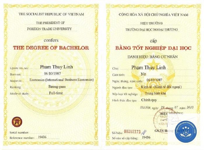 bằng đại học không ghi chính quy - Image 3