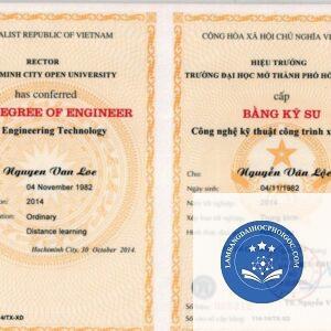 bằng đại học làm hồ sơ xin việc