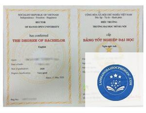 bằng đại học tiếng Anh là gì
