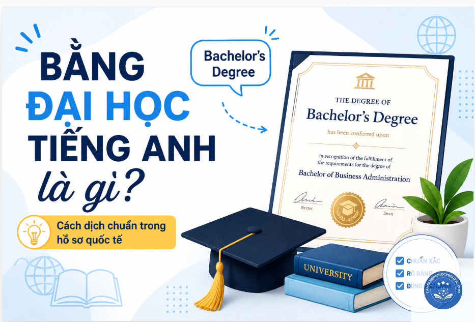 bằng đại học tiếng Anh là gì - Image 4