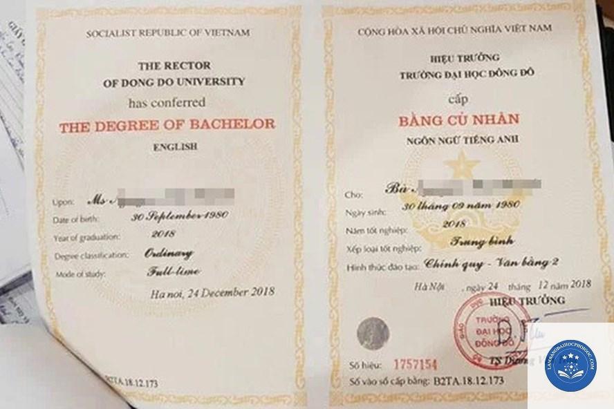bằng đại học văn bằng 2 - Image 3