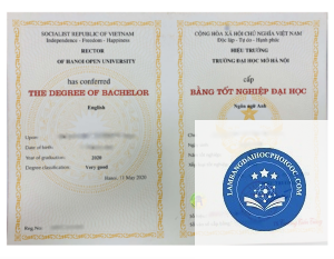 bằng tốt nghiệp đại học tiếng Anh