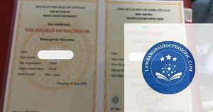 chưa nhận bằng đại học có sao không