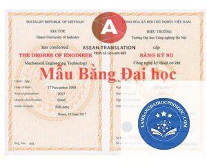 công chứng bằng đại học tiếng Anh