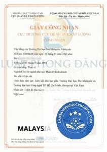 công nhận bằng đại học nước ngoài