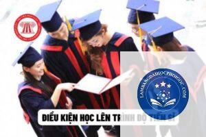 điều kiện học tiến sĩ với bằng đại học