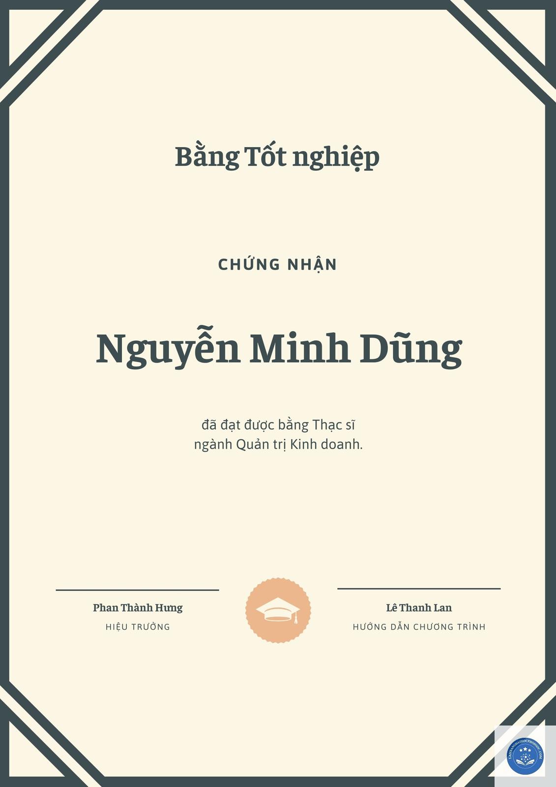 mẫu bằng tốt nghiệp đại học - Image 2