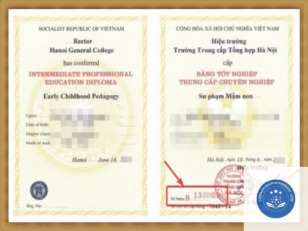 phân biệt bằng đại học thật giả - Image 1