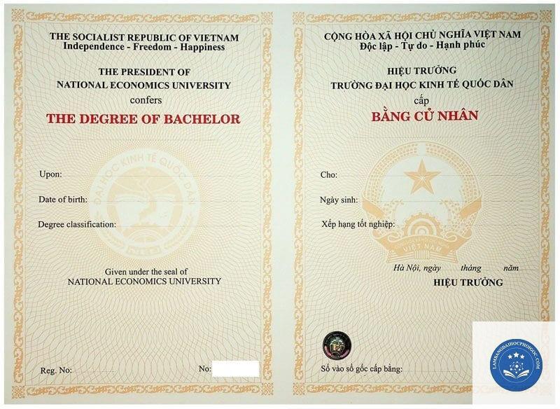 phôi bằng đại học - Image 2