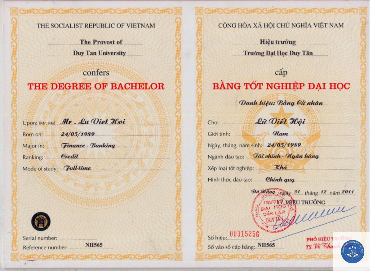 số hiệu văn bằng đại học - Image 1